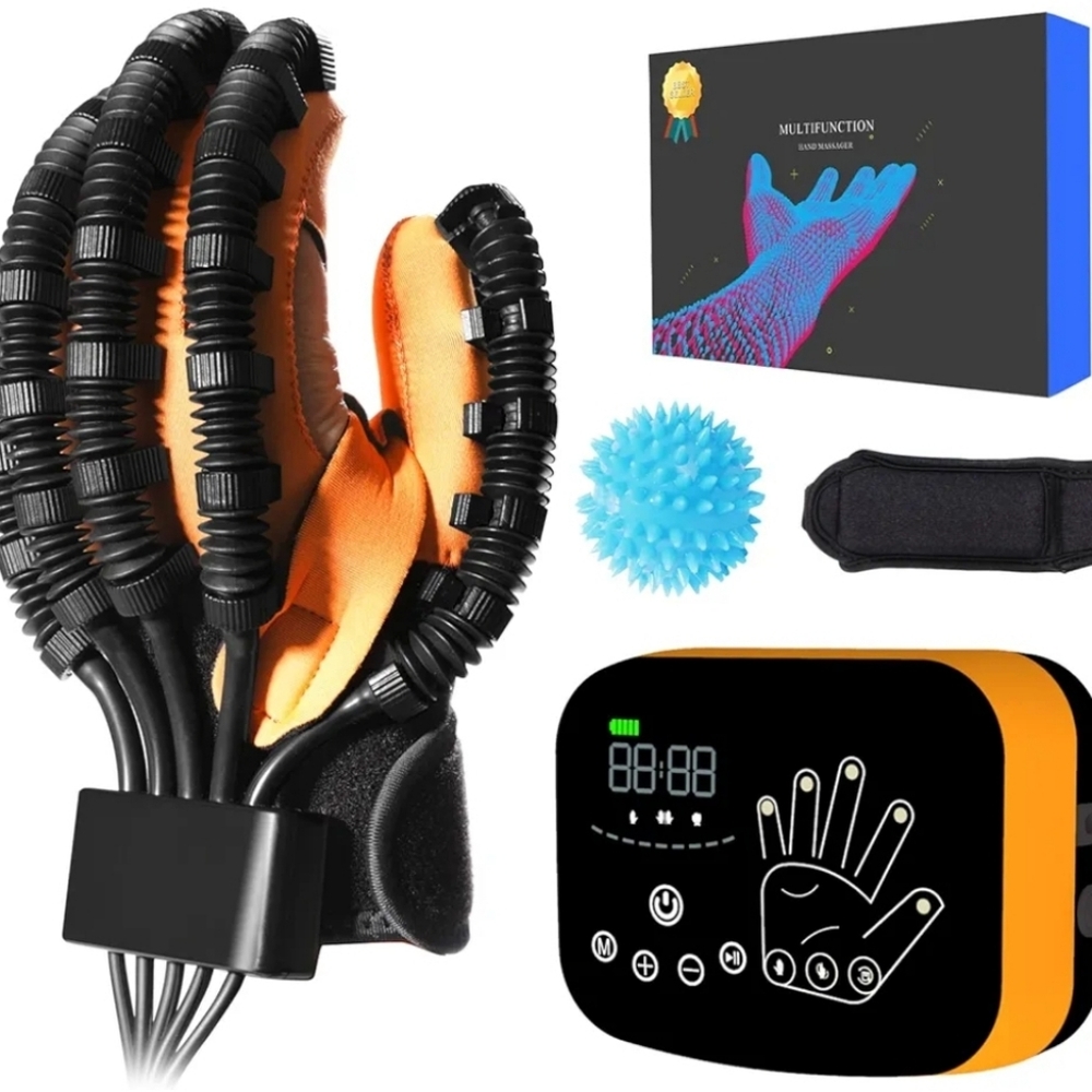 MZU Upgraded Rehabilitation Robotic Gloves for Hempiplegia Stroke Paralysis Arth